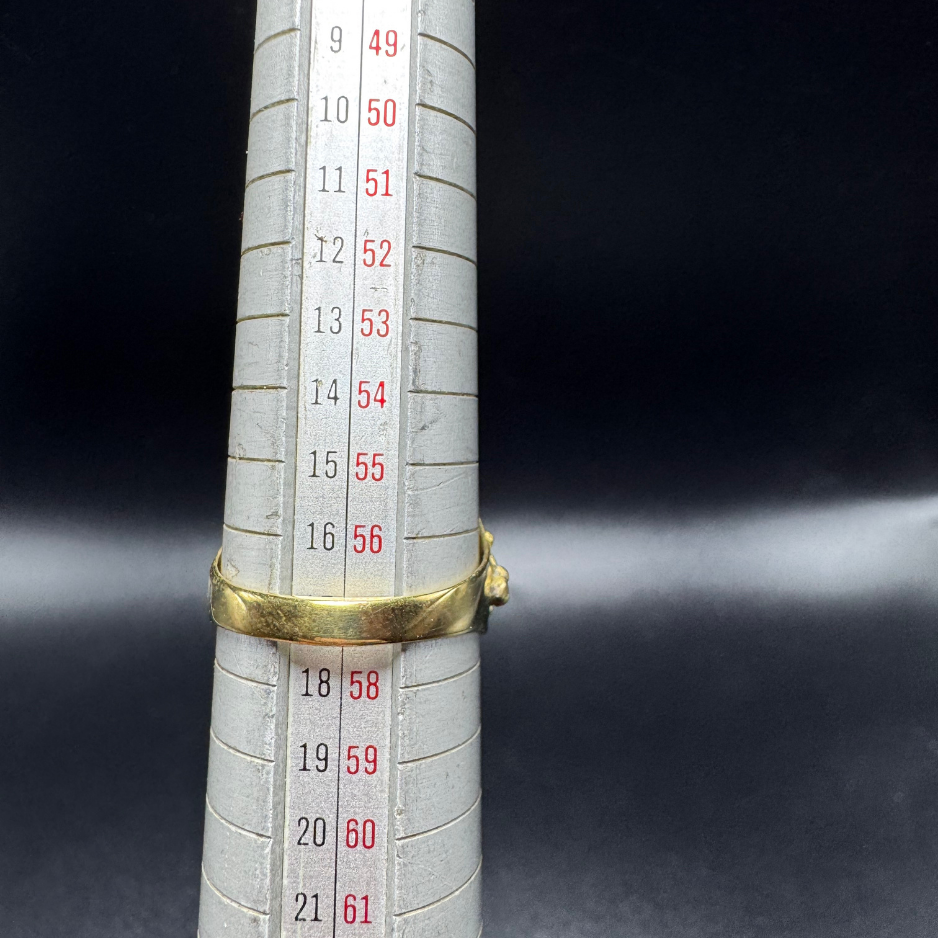 Bague indienne orné d’une émeraude