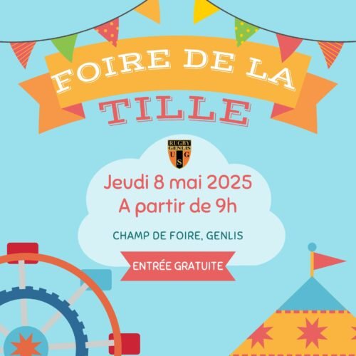 Foire de la Tille Genlis 8 mai 2026 – Marché artisanal et exposants