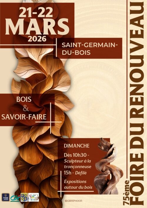 Foire du Renouveau 2026 à Saint-Germain-du-Bois : artisans et savoir-faire